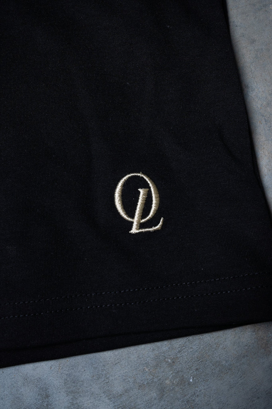 INITIAL SHORTS - BLACK FT. CREAM - SHORTSOn Lock Apparel35751857764753