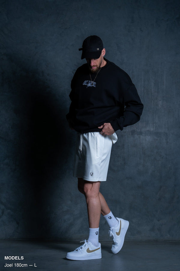INITIAL SHORTS - SOFT WHITE