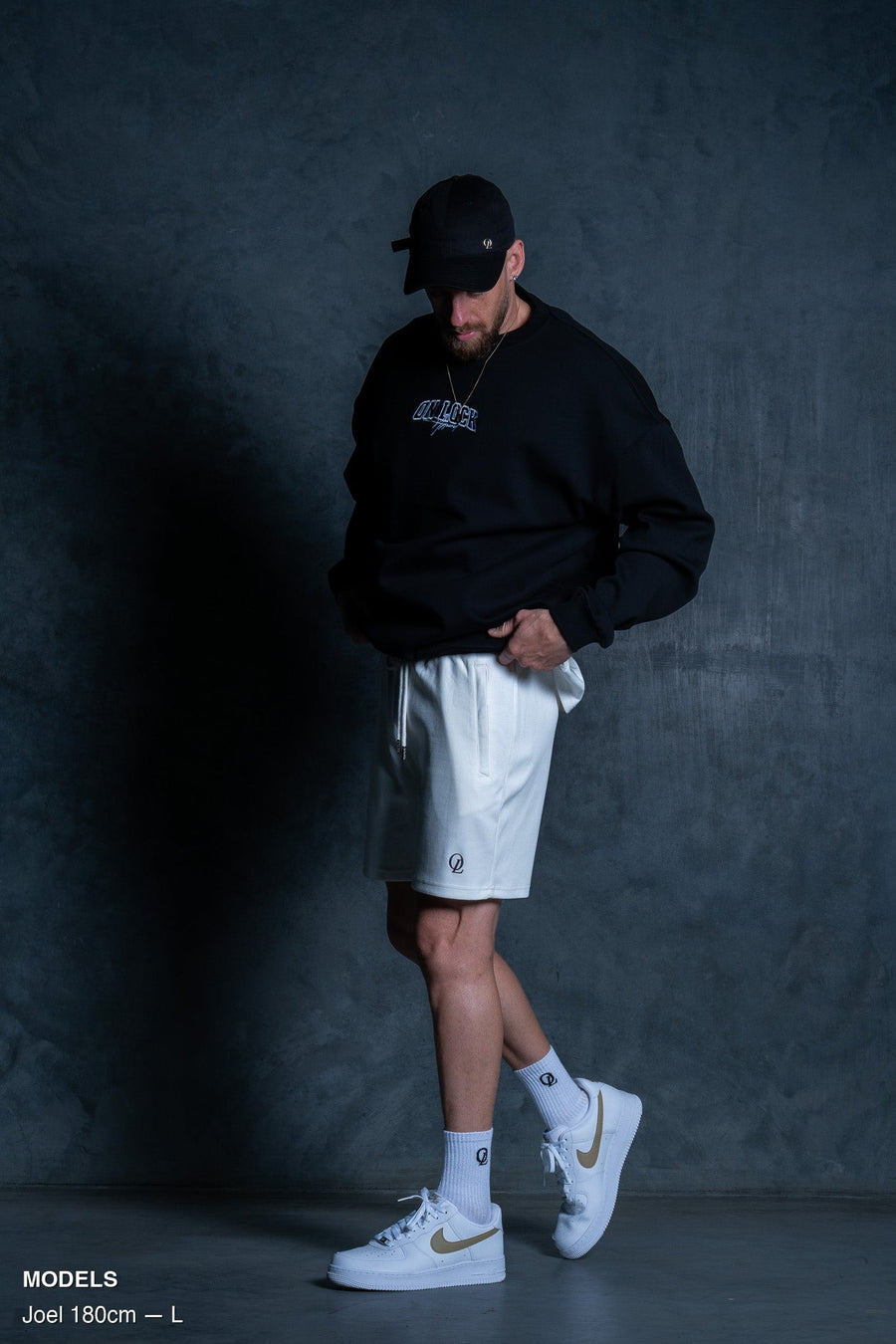 INITIAL SHORTS - SOFT WHITE