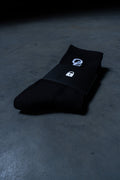 INITIAL SOCKS - BLACK