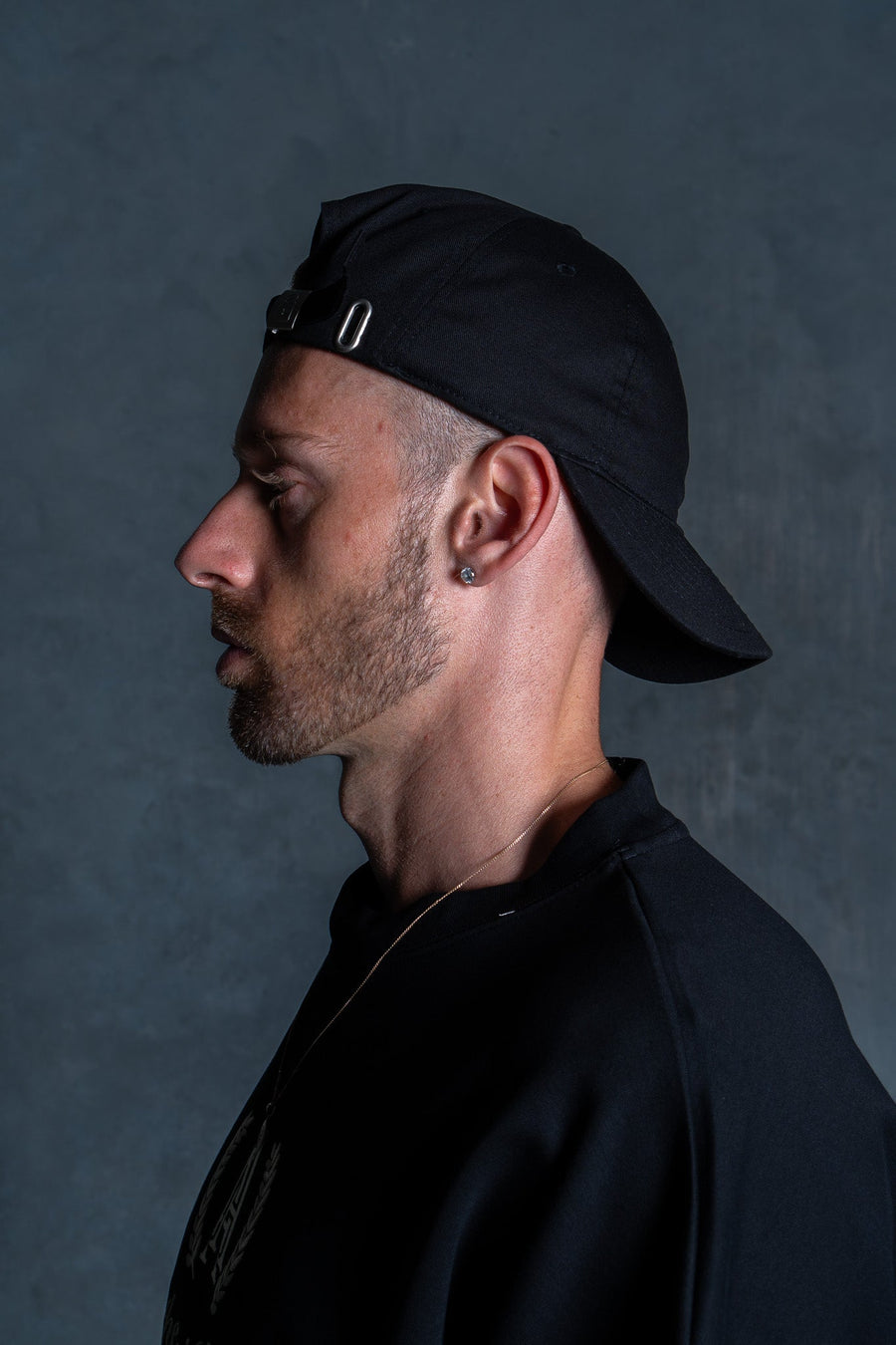 INITIAL STRAP BACK - BLACK - HEADWEAROn Lock Apparel35751857031537