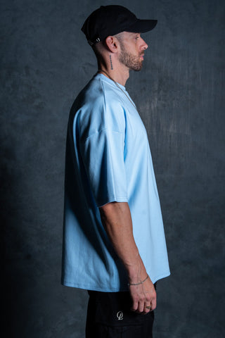 INITIAL TEE - BABY BLUE - TEESOn Lock Apparel35751854637457