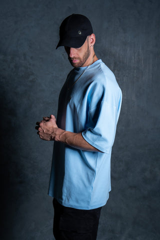 INITIAL TEE - BABY BLUE - TEESOn Lock Apparel35751854637457
