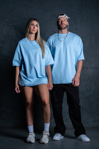 INITIAL TEE - BABY BLUE - TEESOn Lock Apparel35751854637457