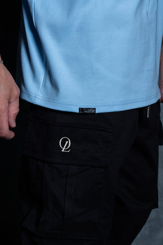 INITIAL TEE - BABY BLUE - TEESOn Lock Apparel35751854637457