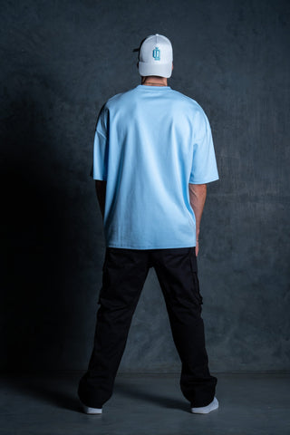 INITIAL TEE - BABY BLUE - TEESOn Lock Apparel35751854637457