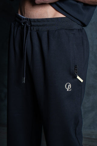 INITIAL TRACKPANTS - BLACK FT. CREAM - TRACK PANTSOn Lock Apparel35751857100113