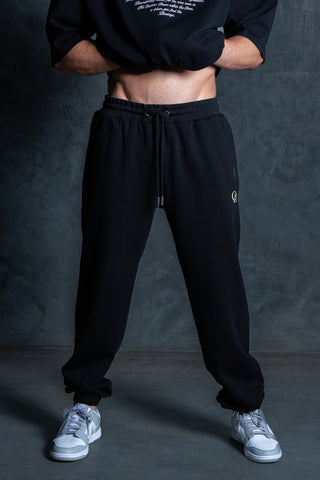 INITIAL TRACKPANTS - BLACK FT. CREAM - TRACK PANTSOn Lock Apparel35751857100113