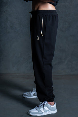 INITIAL TRACKPANTS - BLACK FT. CREAM - TRACK PANTSOn Lock Apparel35751857100113