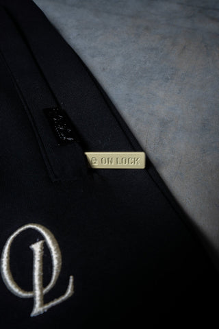 INITIAL TRACKPANTS - BLACK FT. CREAM - TRACK PANTSOn Lock Apparel35751857100113