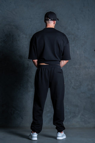 INITIAL TRACKPANTS - BLACK FT. CREAM - TRACK PANTSOn Lock Apparel35751857100113