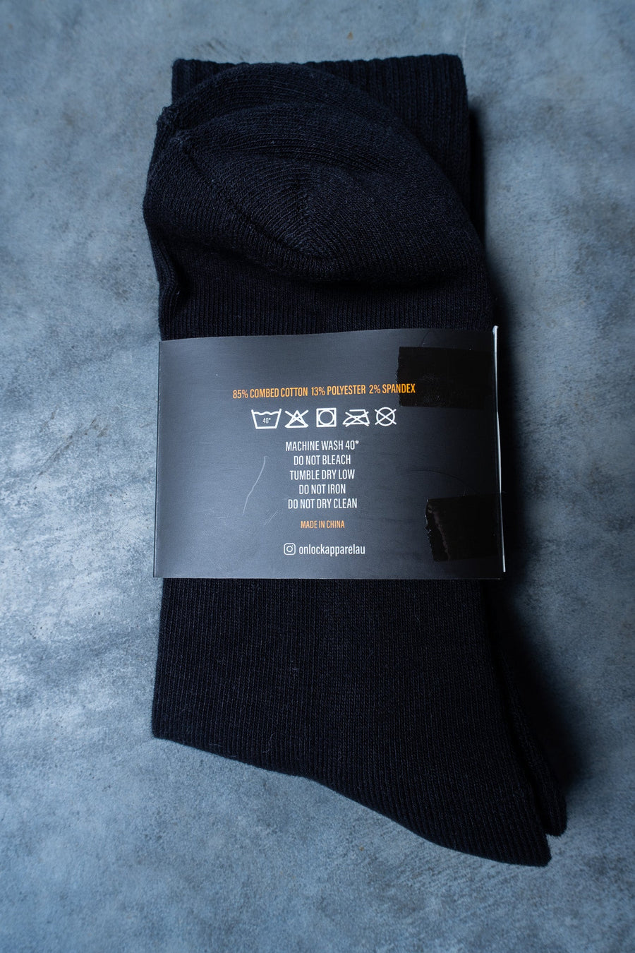 Lil Lock Socks - Black