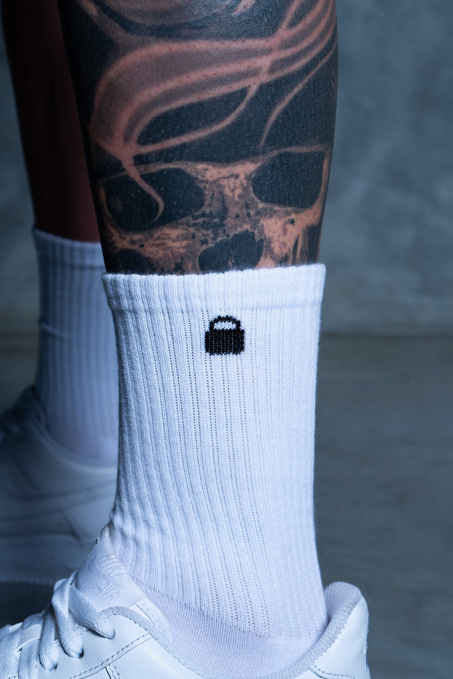 Lil Lock Socks 3Pk - White