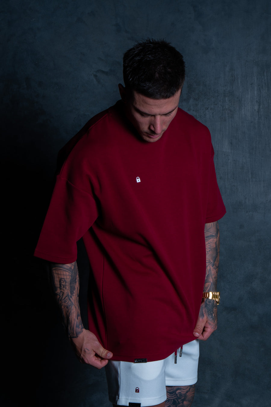 Lil Lock Tee - Blood Red