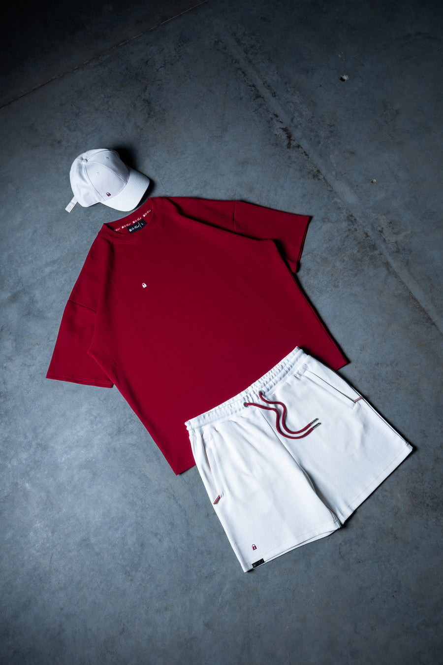 Lil Lock Tee - Blood Red