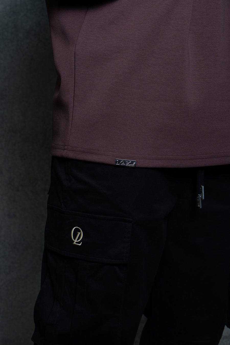LION HEARTED TEE - CHOCOLATE - TEESOn Lock Apparel
