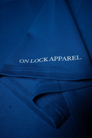 LION HEARTED TEE - ROYAL BLUE - TEESOn Lock Apparel35751856466289