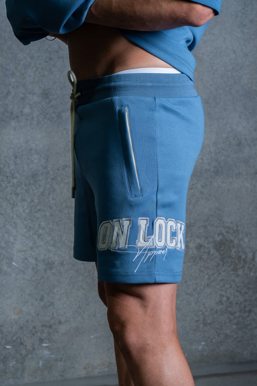 MONOLITH SHORTS - CERULEAN BLUE - TEESOn Lock Apparel