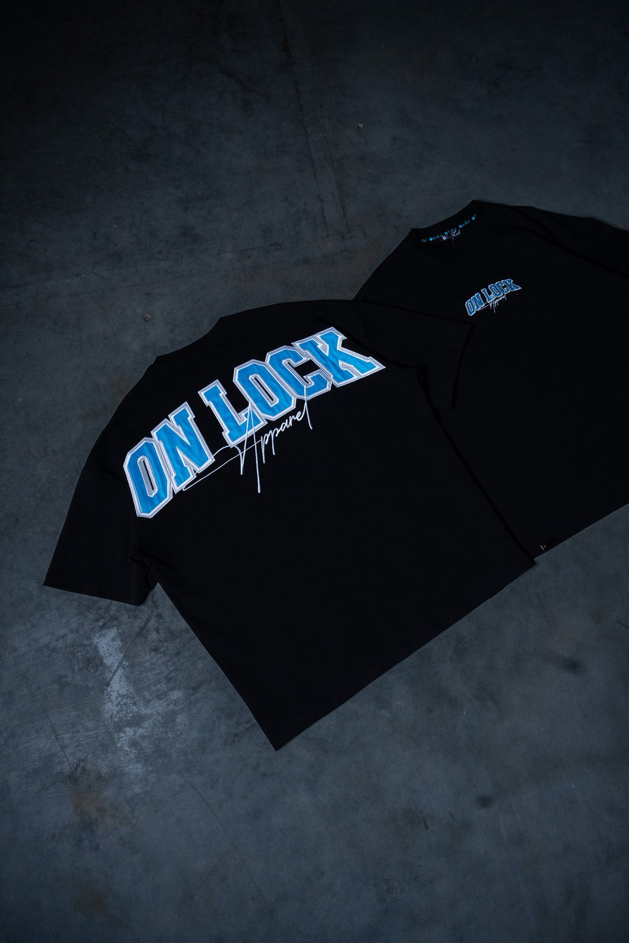 MONOLITH TEE - BLACK FT. BLUE - TEESOn Lock Apparel35751850879729