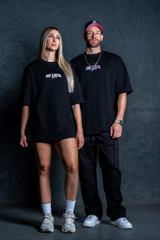 MONOLITH TEE - BLACK FT. PINK - TEESOn Lock Apparel35751852282641