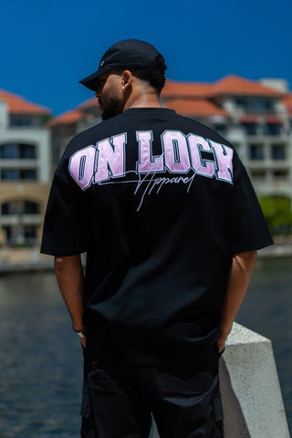 MONOLITH TEE - BLACK FT. PINK - TEESOn Lock Apparel35751852282641