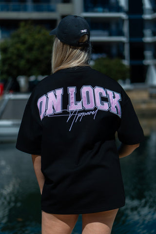 MONOLITH TEE - BLACK FT. PINK - TEESOn Lock Apparel35751852282641