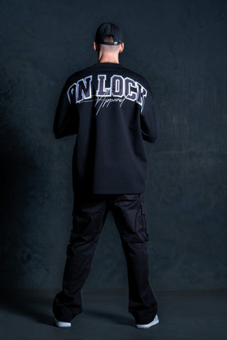 MONOLITH TEE - BLACK ON BLACK - TEESOn Lock Apparel35751851036305