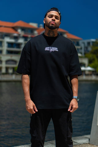 MONOLITH TEE - BLACK ON BLACK - TEESOn Lock Apparel35751851036305