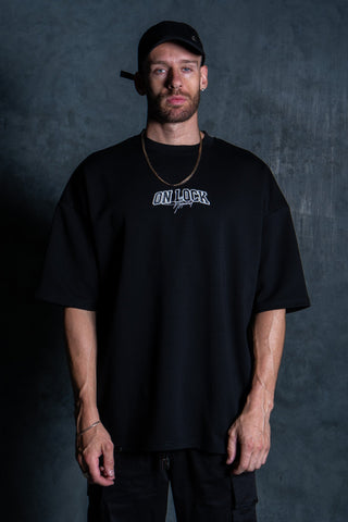 MONOLITH TEE - BLACK ON BLACK - TEESOn Lock Apparel35751851036305