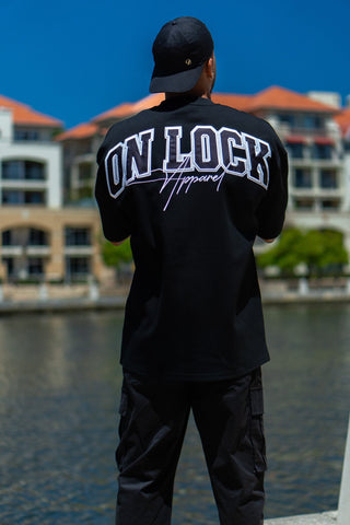 MONOLITH TEE - BLACK ON BLACK - TEESOn Lock Apparel35751851036305