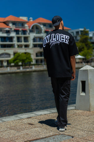 MONOLITH TEE - BLACK ON BLACK - TEESOn Lock Apparel35751851036305