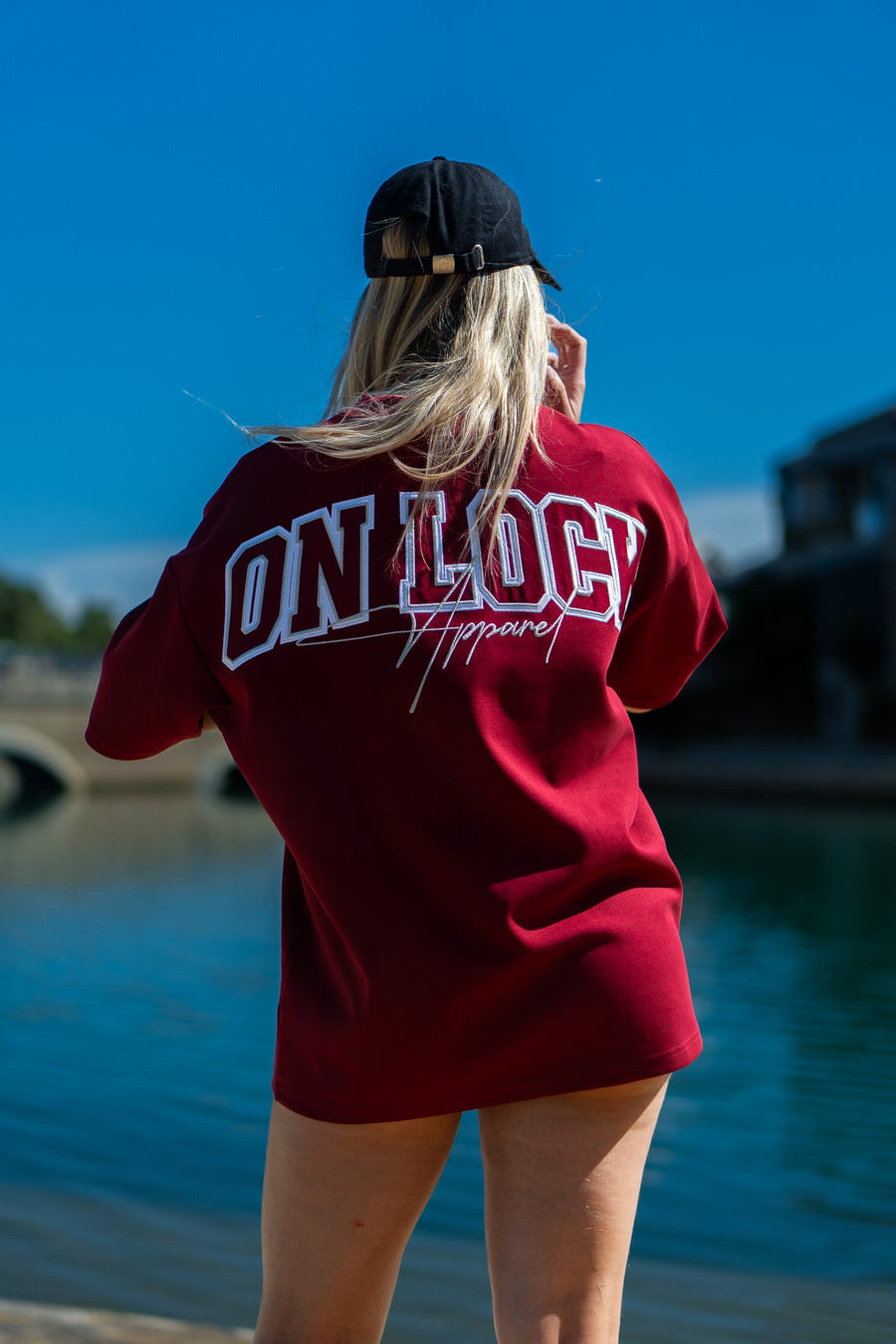 MONOLITH TEE - BLOOD RED - TEESOn Lock Apparel35751853237937
