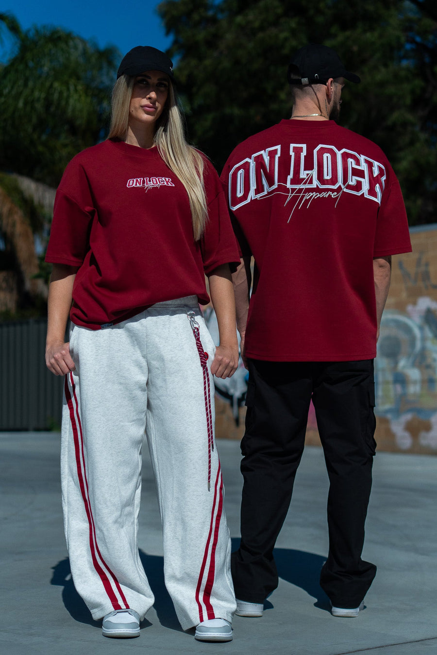 MONOLITH TEE - BLOOD RED - TEESOn Lock Apparel35751853237937
