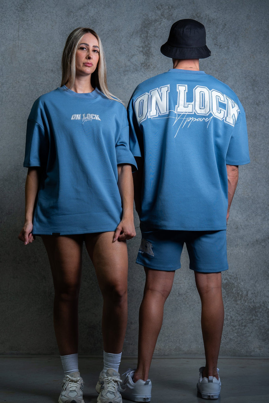 MONOLITH TEE - CERULEAN BLUE - TEESOn Lock Apparel