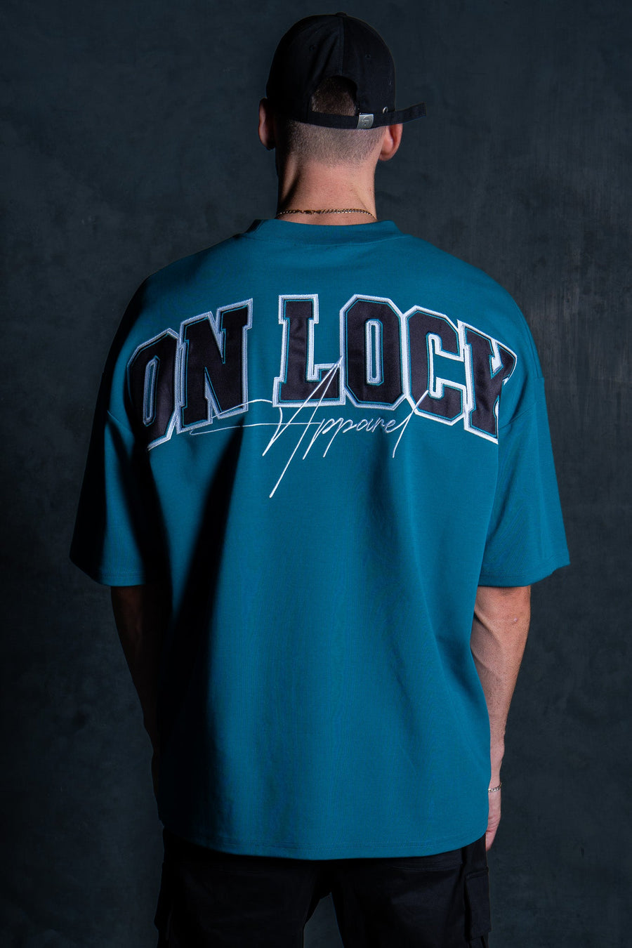 MONOLITH TEE - DEEP TEAL - TEESOn Lock Apparel35751851679249