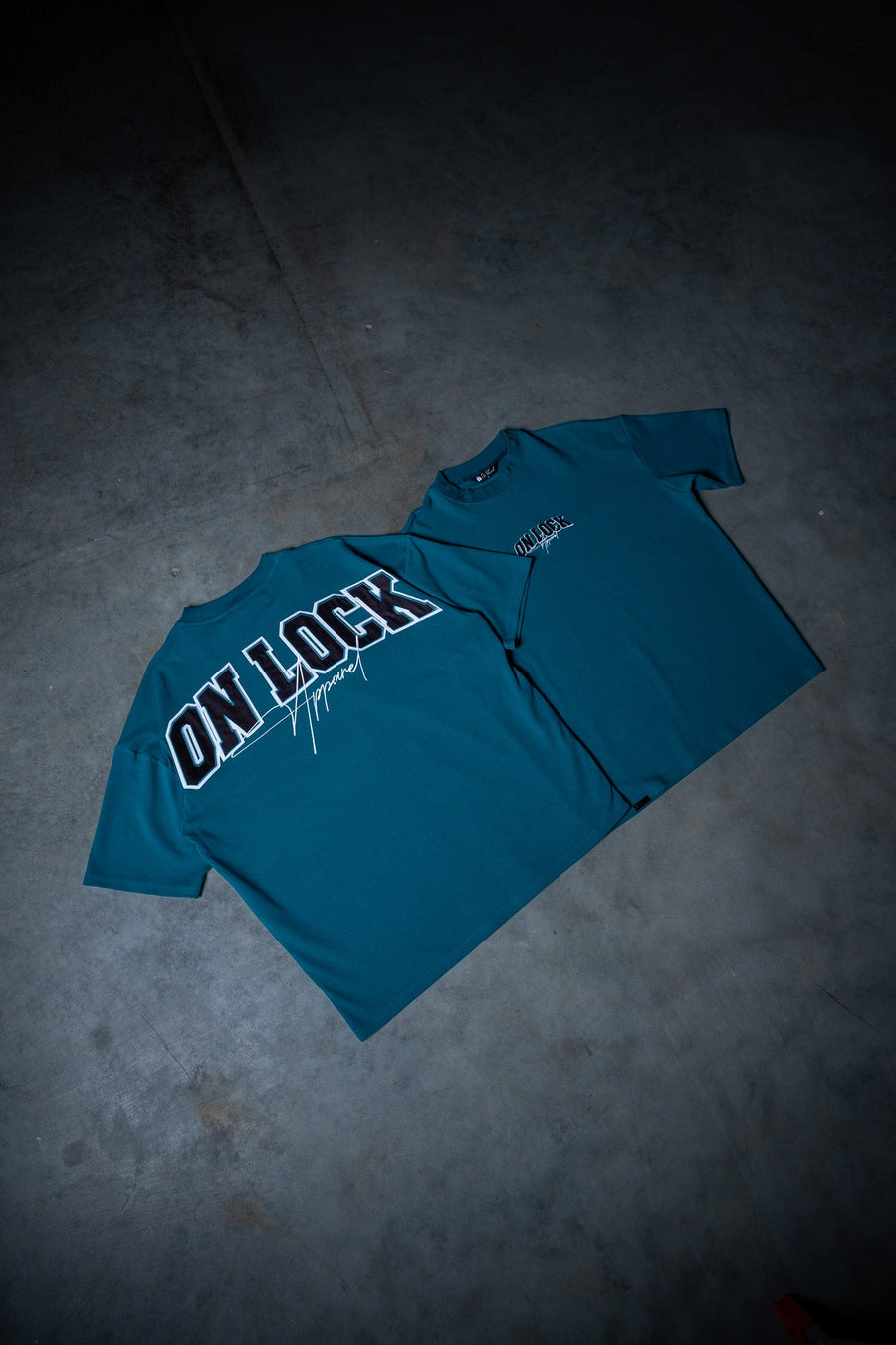 MONOLITH TEE - DEEP TEAL - TEESOn Lock Apparel35751851679249