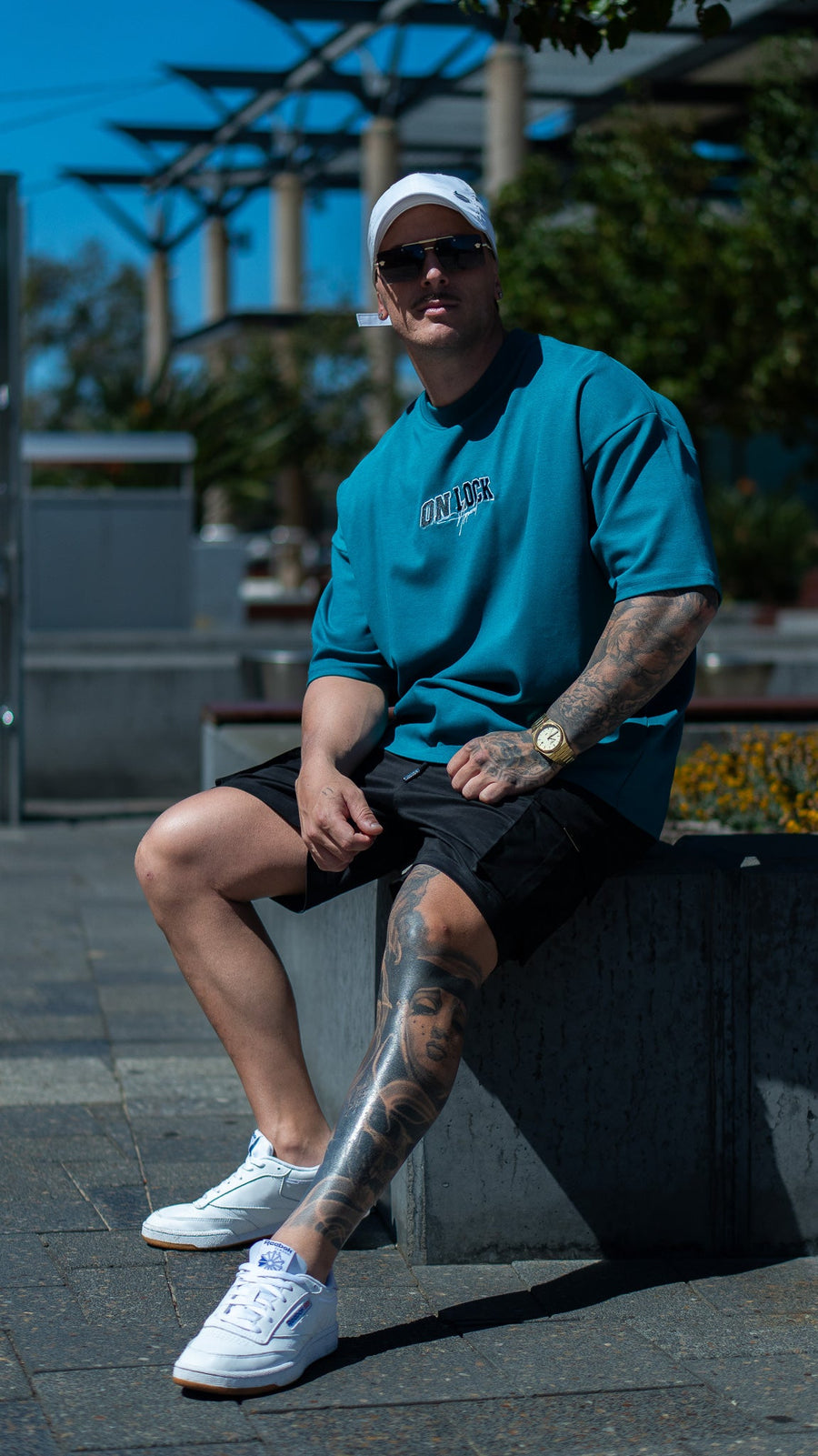 MONOLITH TEE - DEEP TEAL - TEESOn Lock Apparel35751851679249