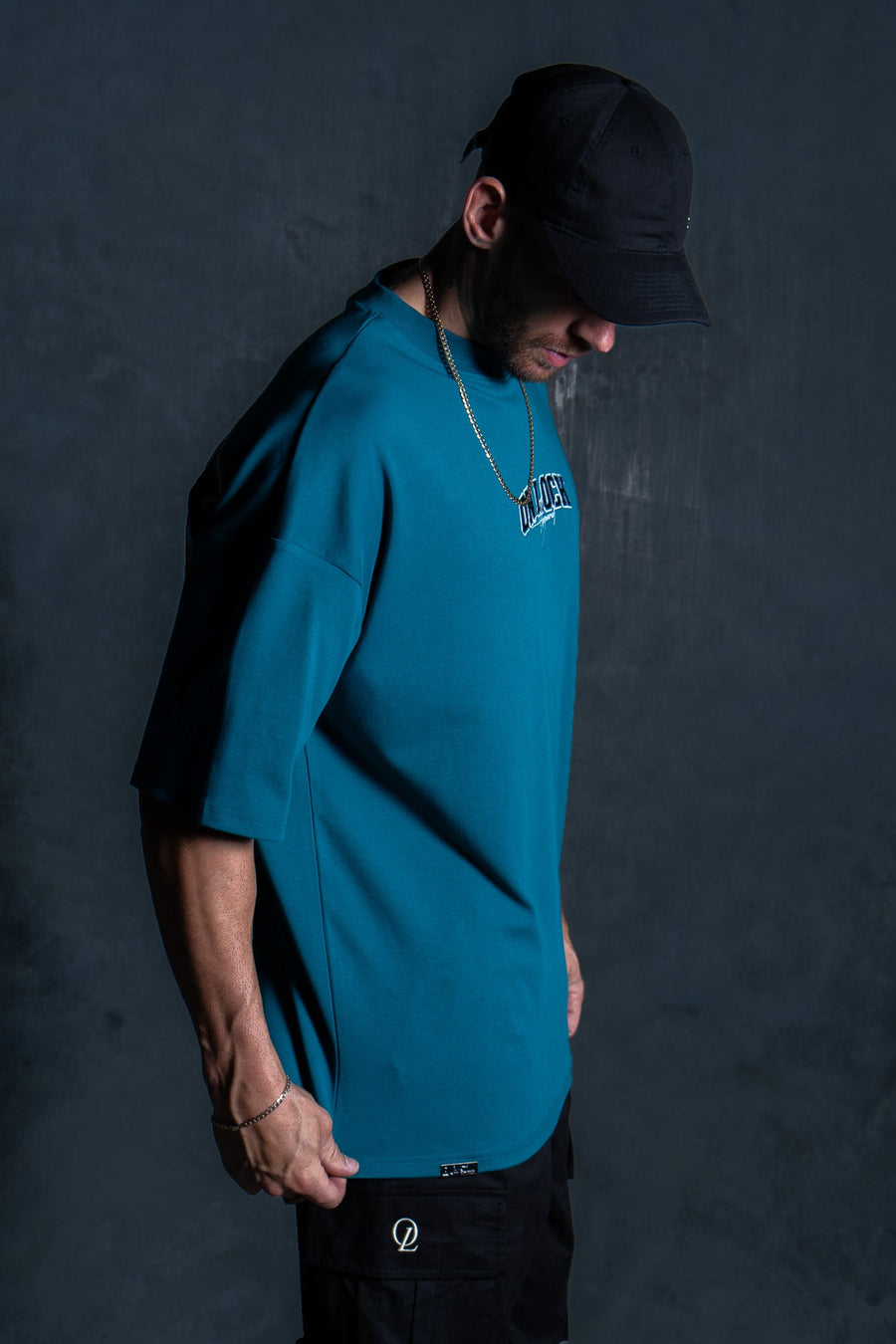 MONOLITH TEE - DEEP TEAL - TEESOn Lock Apparel35751851679249