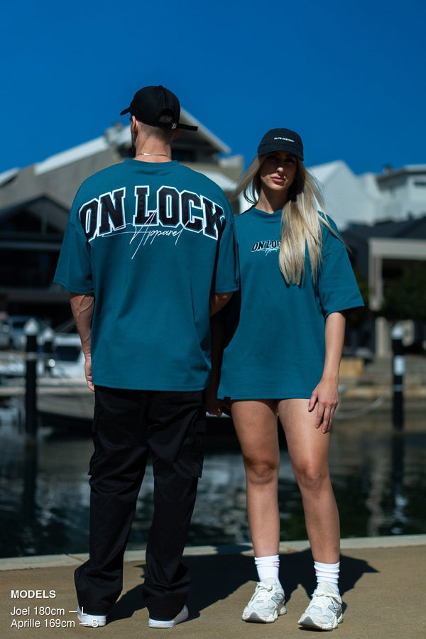 MONOLITH TEE - DEEP TEAL