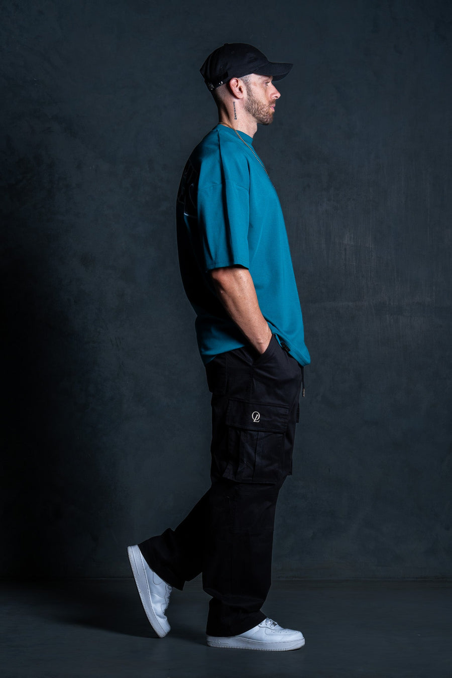 MONOLITH TEE - DEEP TEAL - TEESOn Lock Apparel35751851679249
