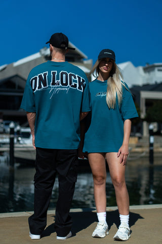 MONOLITH TEE - DEEP TEAL - TEESOn Lock Apparel35751851679249