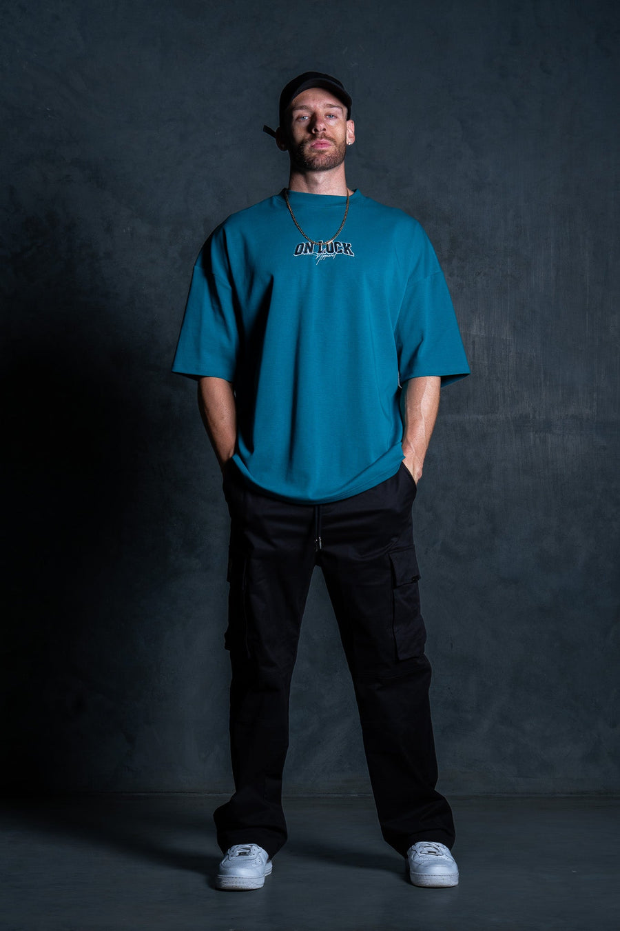 MONOLITH TEE - DEEP TEAL - TEESOn Lock Apparel35751851679249