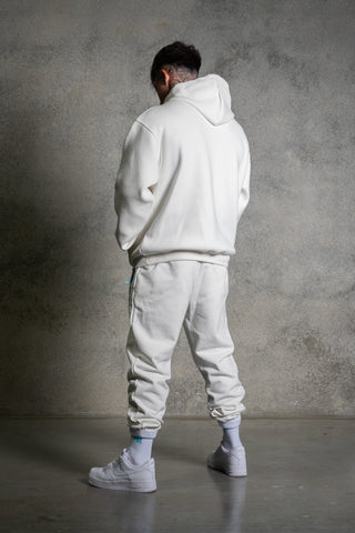 OL SERIES HOODIE - SOFT WHITE - On Lock Apparel XS HOODIES
