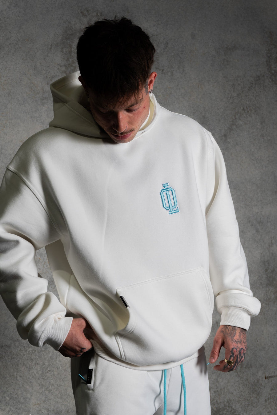 OL SERIES HOODIE - SOFT WHITE - On Lock Apparel XS HOODIES