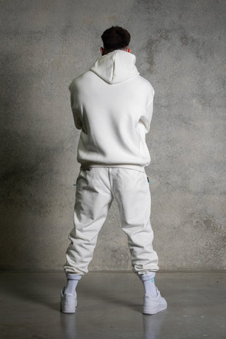 OL SERIES HOODIE - SOFT WHITE - On Lock Apparel XS HOODIES