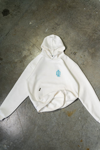 OL SERIES HOODIE - SOFT WHITE - On Lock Apparel XS HOODIES