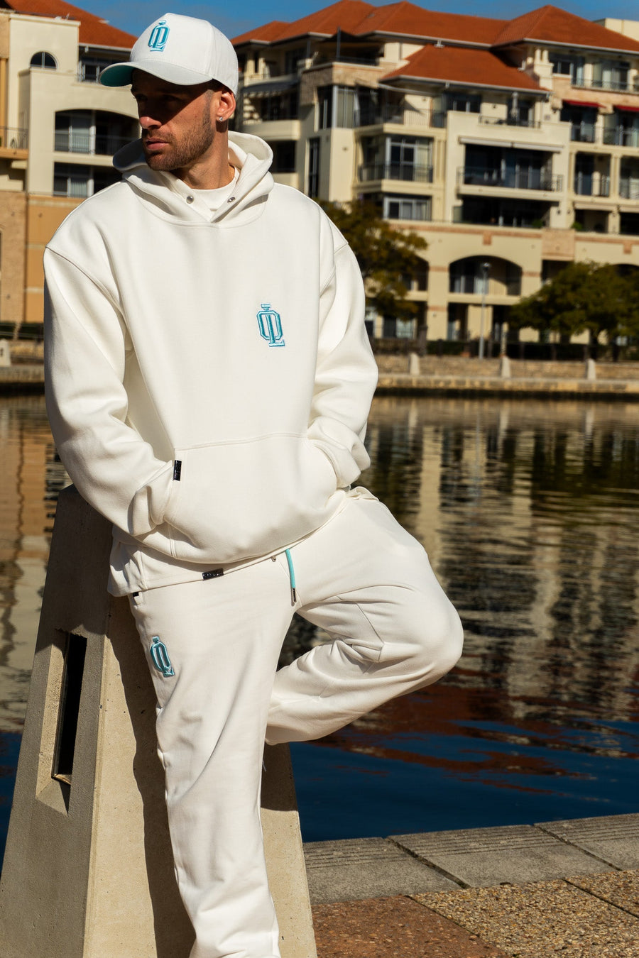 OL SERIES HOODIE - SOFT WHITE - On Lock Apparel XS HOODIES