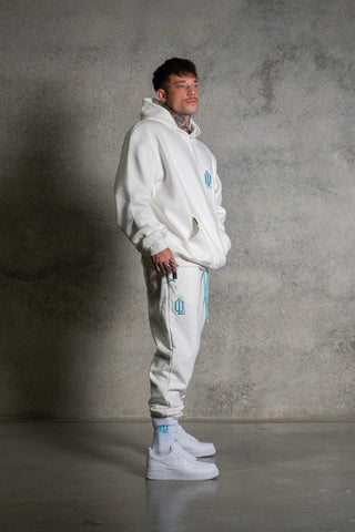 OL SERIES HOODIE - SOFT WHITE - On Lock Apparel XS HOODIES