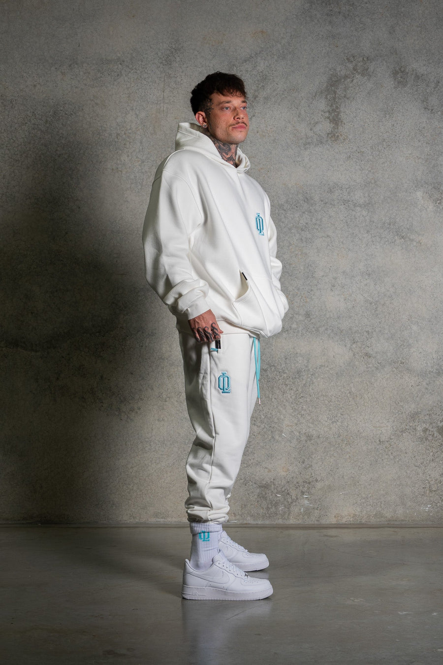 OL SERIES HOODIE - SOFT WHITE - On Lock Apparel XS HOODIES