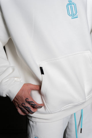 OL SERIES HOODIE - SOFT WHITE - On Lock Apparel XS HOODIES